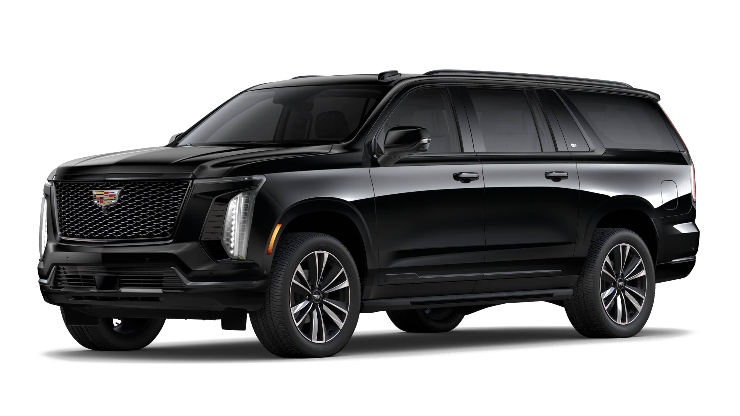 Black Cadillac Escalade SUV for hire in Dallas